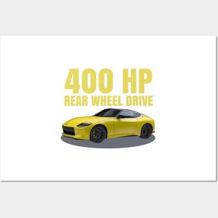 400 HP Rear wheel drive Z Posters and Art